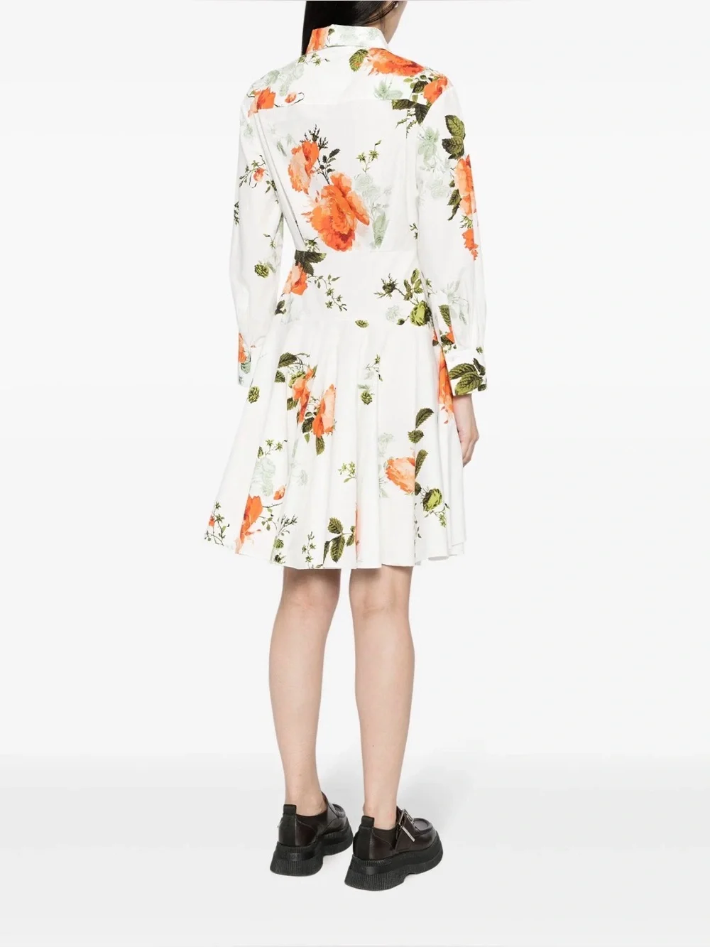 ERDEM
floral-print cotton mini shirtdress - Picture 7 of 15